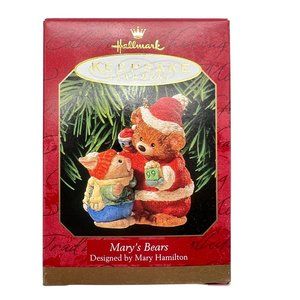 Hallmark Keepsake MARY'S BEARS Ornament Mary Hamilton From 1999 - NEW IN BOX